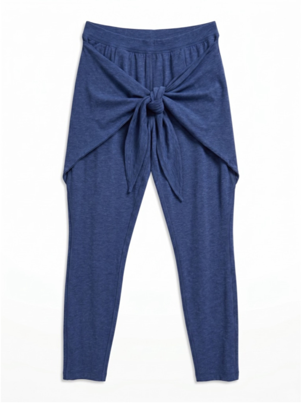 LULULEMON Tie One On Heathered Cadet Blue Pants, Yoga Leggings, Sz 4